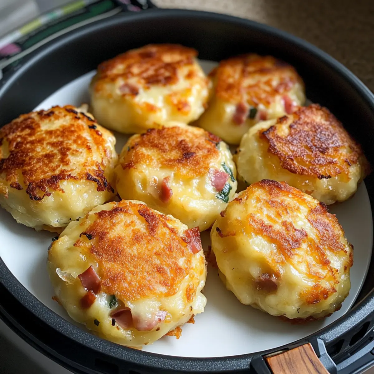 Knödeltaler aus der Heißluftfritteuse